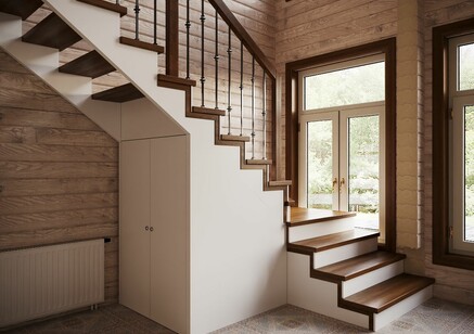 Изготовление деревянных лестниц на заказ - купить деревянную лестницу в Москве