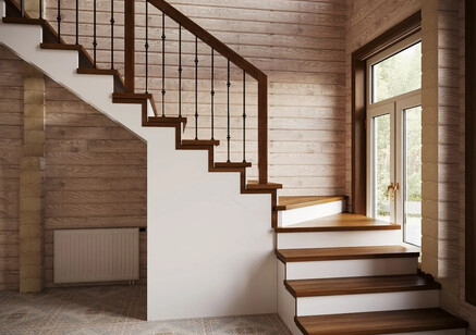 Лестницы в деревянный дом