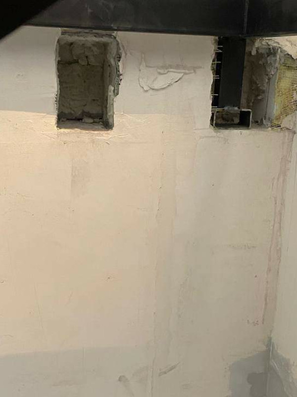 Металлокаркас лестницы МКЛ 120 в СНТ Дубки, посёлок Газопровод, на 2 этаж