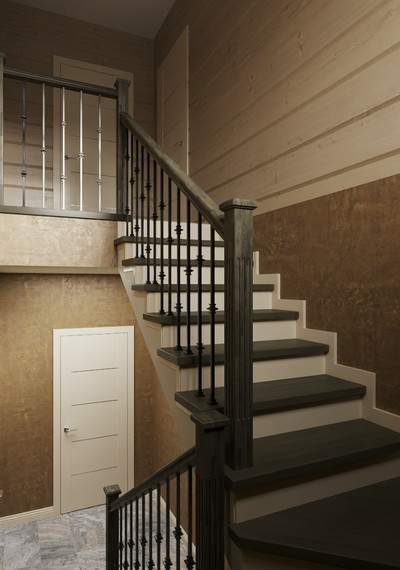 Лестница на бетоне:облицовка и выравнивание основания 3